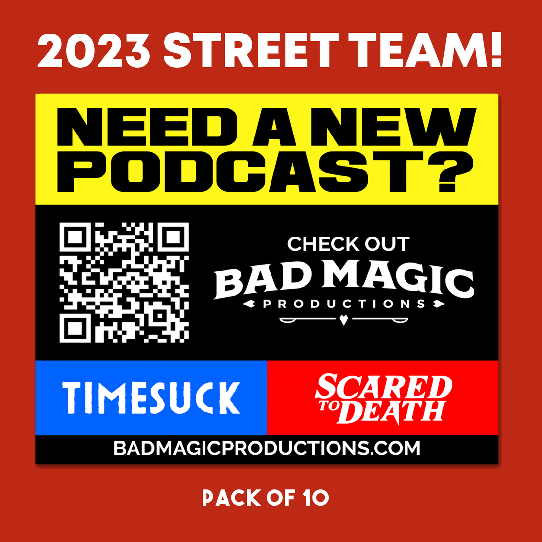 2023 Bad Magic Street Team