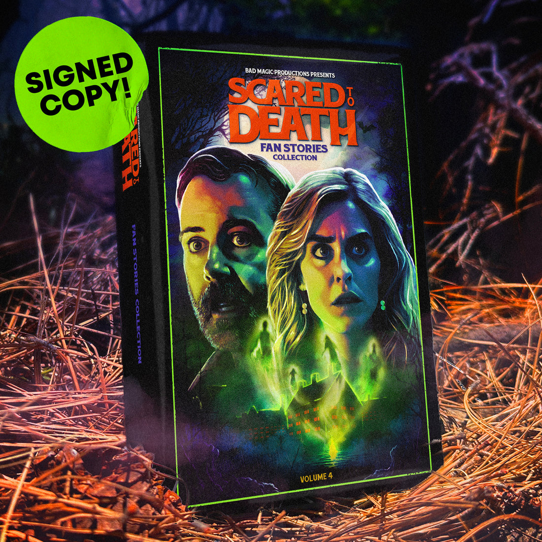 Scared To Death Book Vol Four SIGNED!