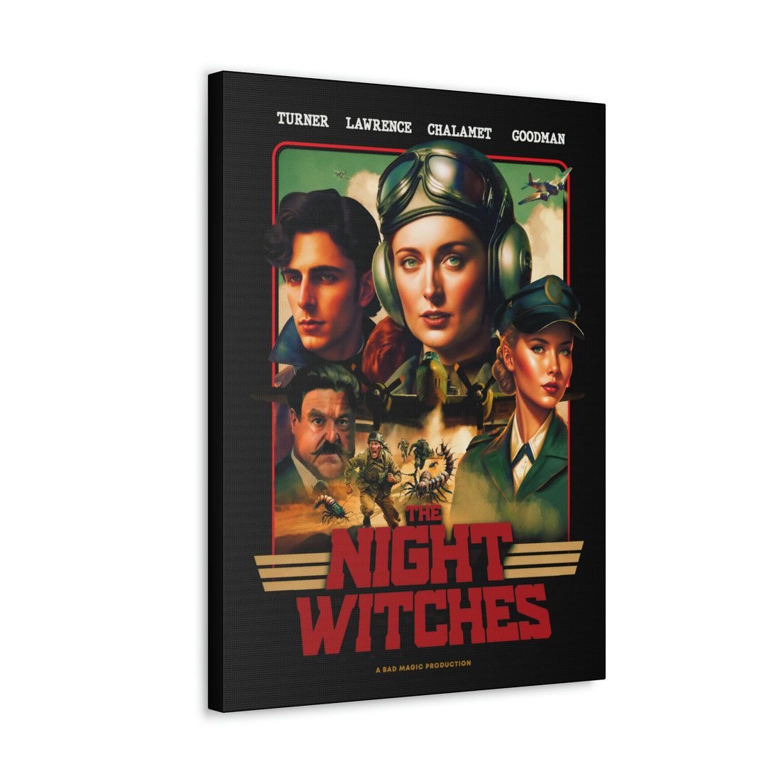 Night Witches Movie Poster Canvas