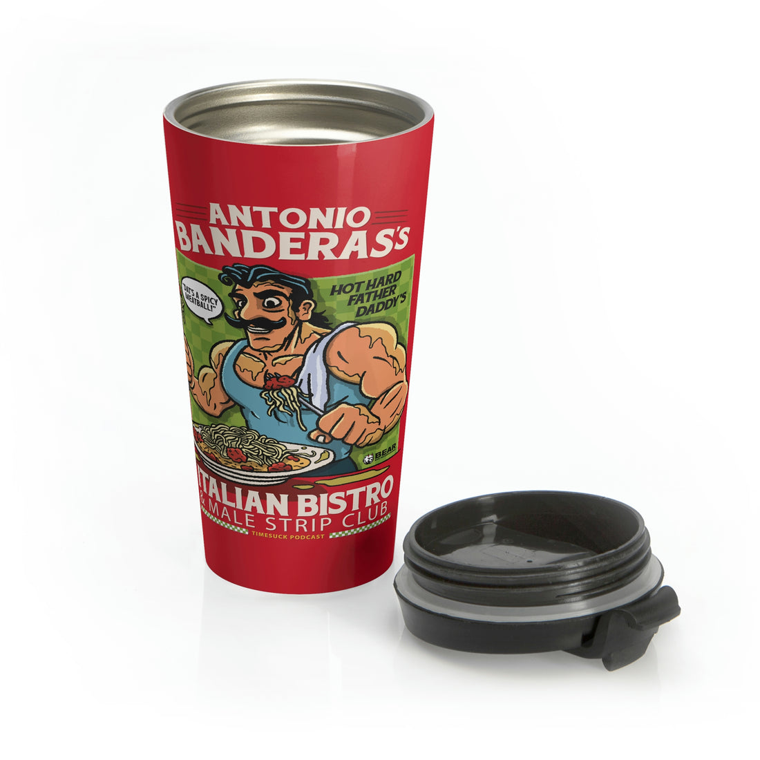 Antonio's Stainless Steel Travel Mug