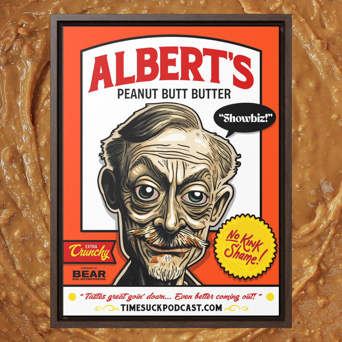 Albert's Crunchy Canvas