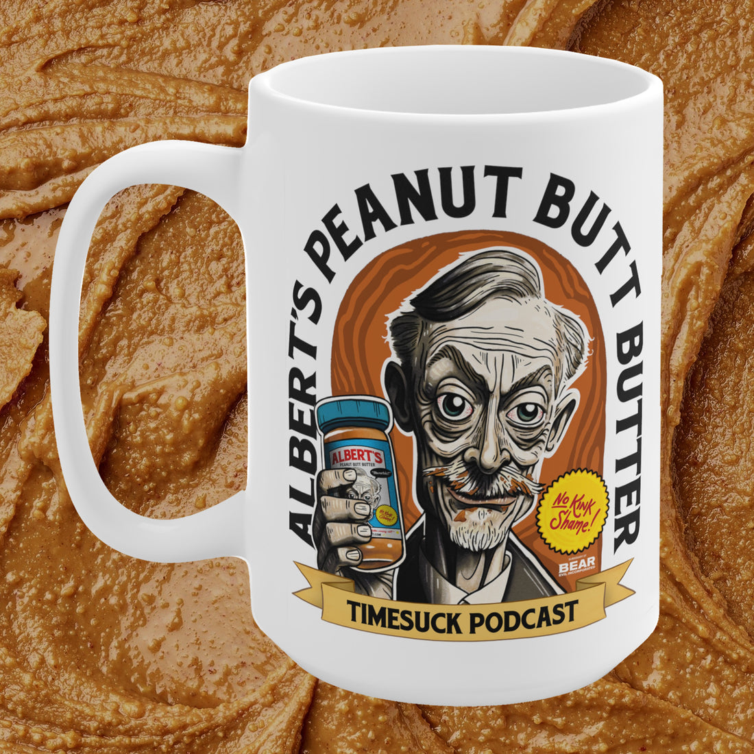 Albert's Peanut Butt Butter Mug