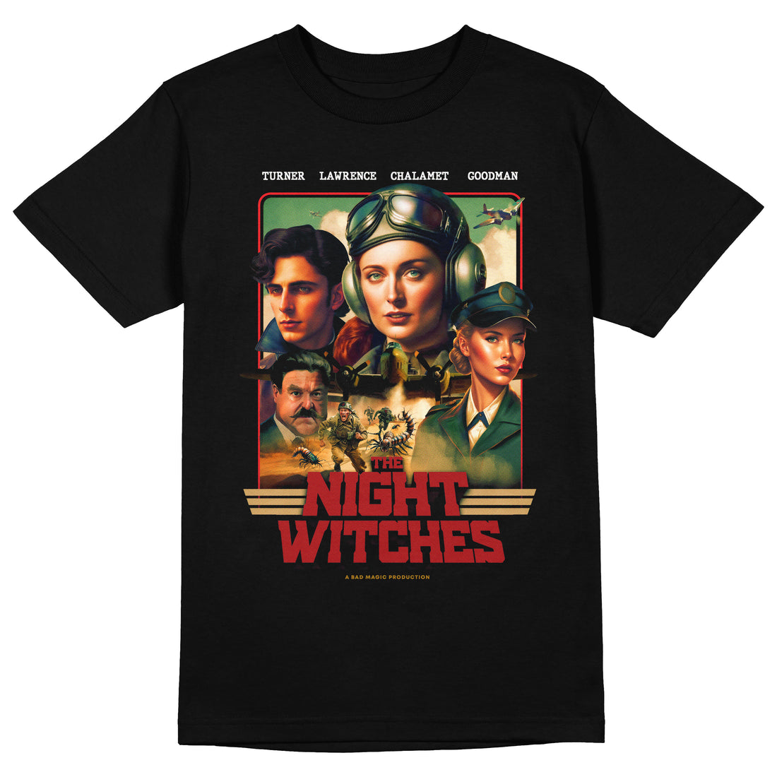 Night Witches Movie Poster Tee