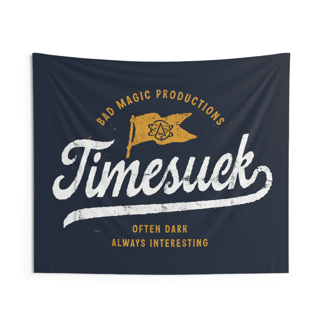 Timesuck Yesteryear Wall Flag
