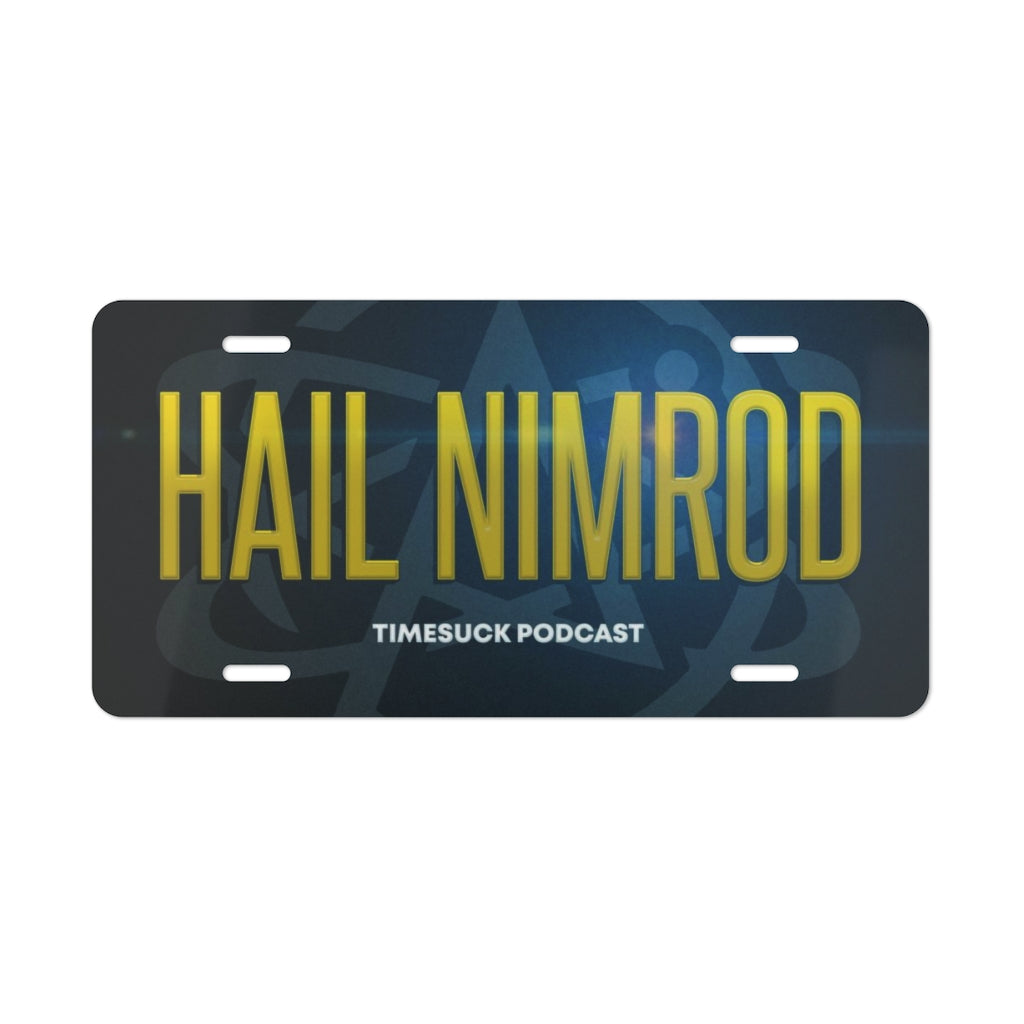 Hail Nimrod Vanity Plate